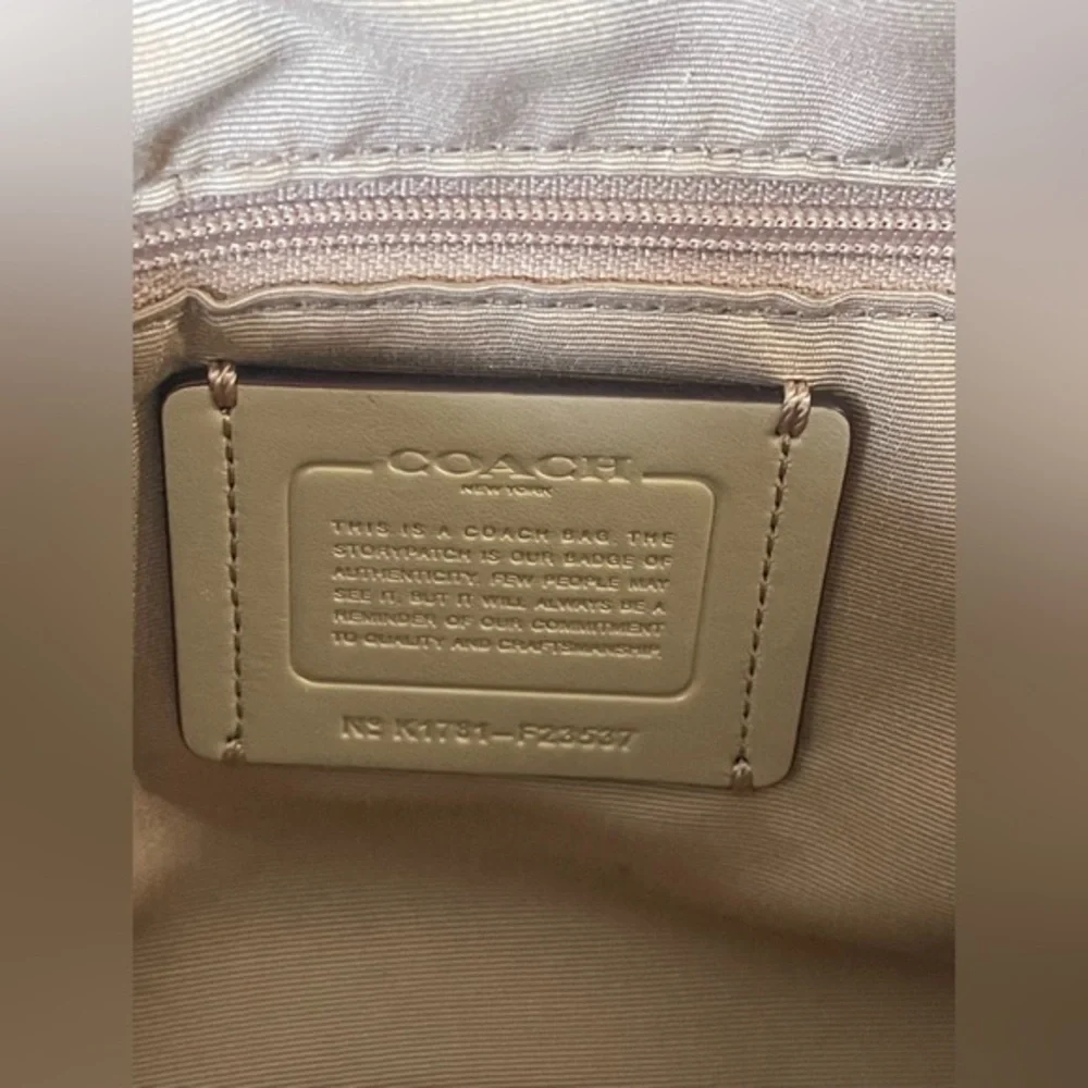 Coach Prairie satchel‎ pebble leather tan
